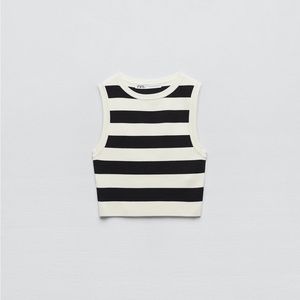 Zara striped top